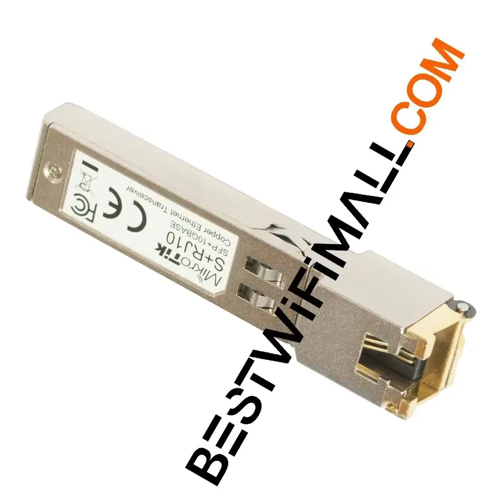 MikroTik S+RJ10, Optical Module SFP+ 6-Speed RJ-45 For Up To 10 Gbps