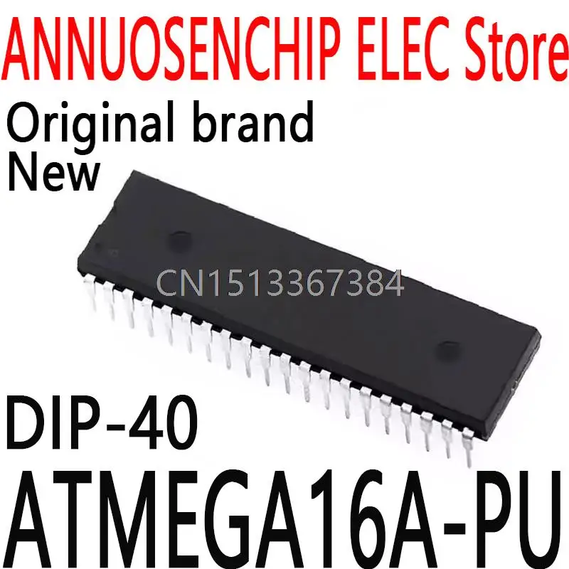 50PCS New and Original  ATMEGA16 ATMEGA16A DIP-40 ATMEGA16A-PU