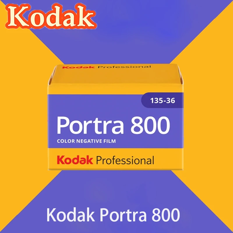 

Плёнка Kodak Portra 800 135, профессиональная цветная плёнка, 36 кадров на рулоне, плёнка 135 для 35-мм фотоаппаратов Kodak.