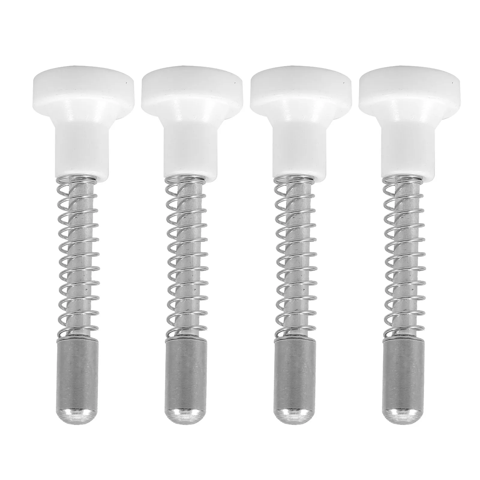 4Pcs Baby Bed Adjustment Rod Spring Plunger Crib Fittings Mini Crib Parts Safety Latch Hardware Nursery Accessories