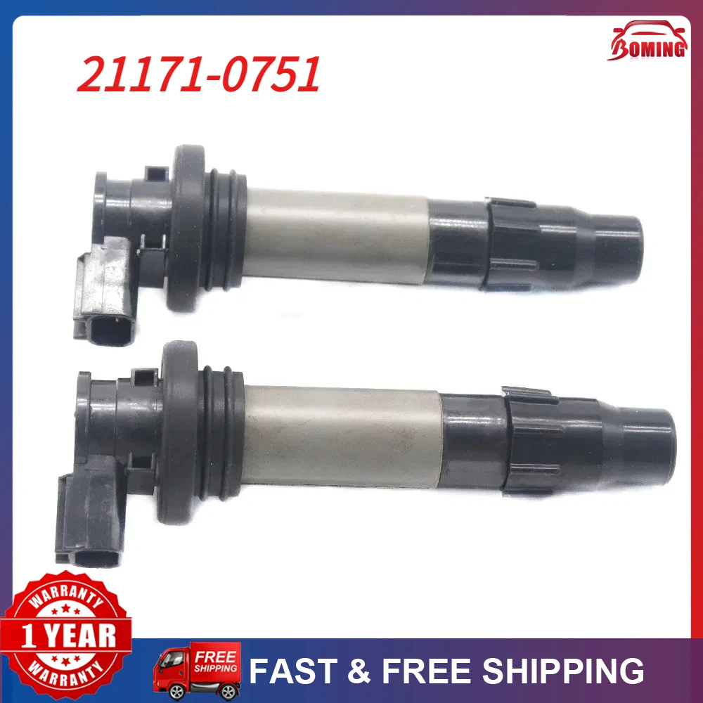 

For KAWASAKI NINJA 400 EX400 Z400 ER400 2018 2019 2020 2021 2022 2023 J0552 129700-5520 Ignition Coil 2pcs 211710751