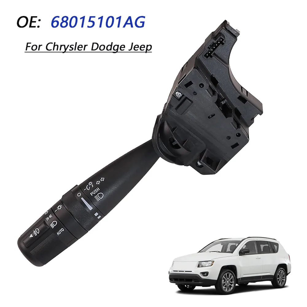 

Для Chrysler Dodge Jeep автомобильный переключатель указателя поворота фар противотуманные фары индикатор переключателя 68015101AG 68015101AB 68015101AC