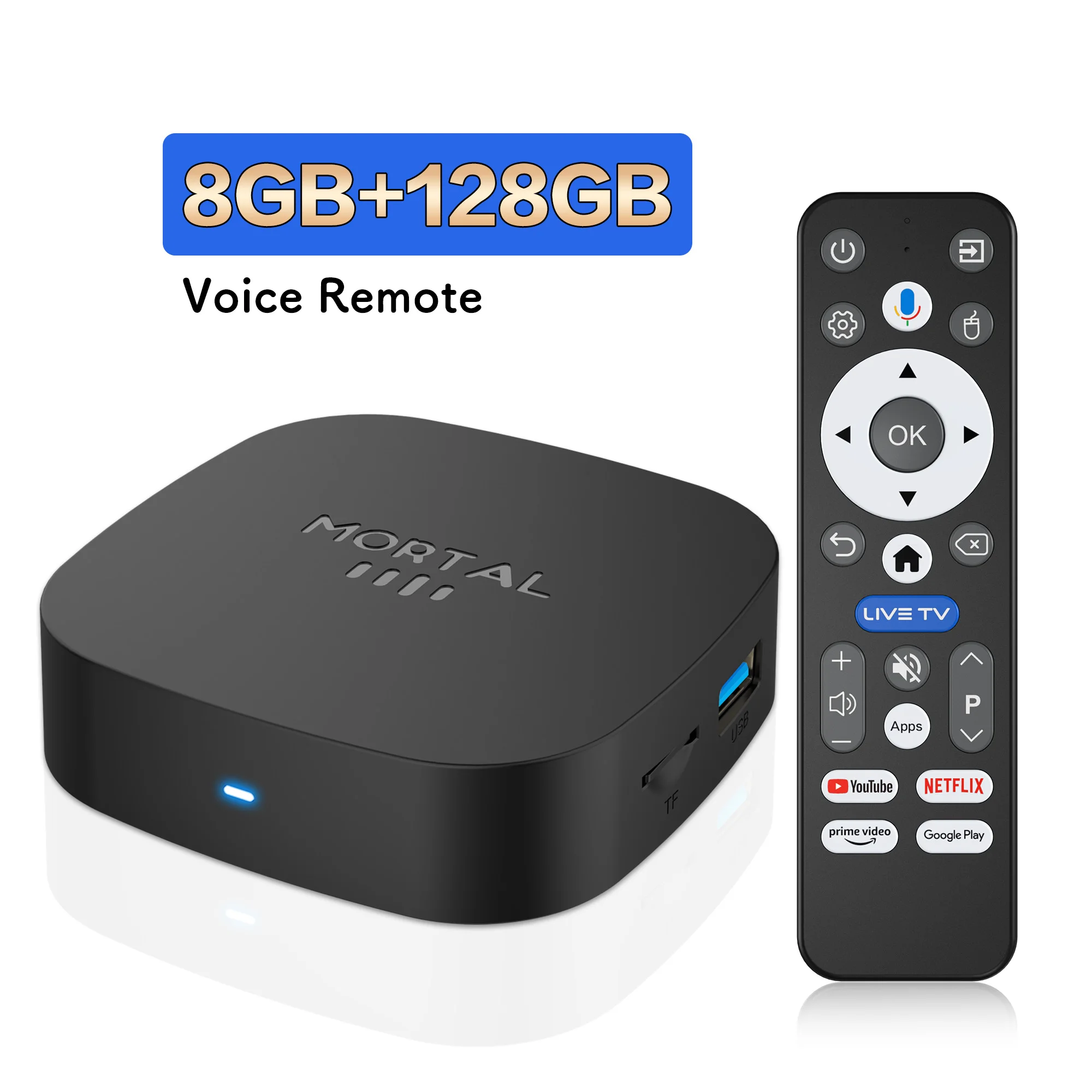 2026 Meistverkaufte Smart TV Box Android 16 Ultra HD Videoausgang Set-Top-Box Unterstützt BT5.4 Wi-Fi 6 Netflix Streaming Player T1+