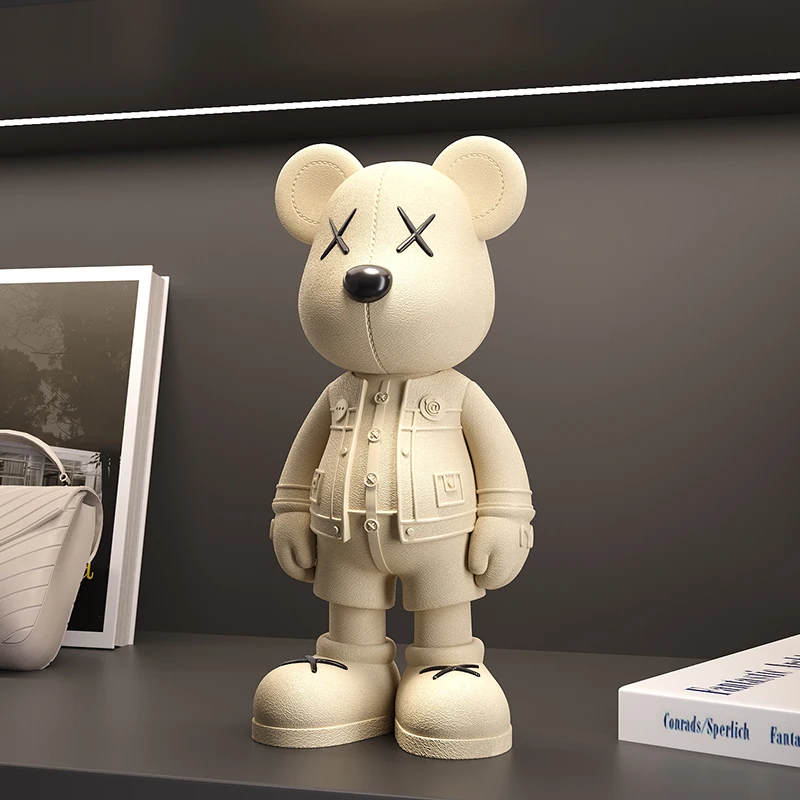 Cartoon Bär Figur Harz Modell Spielzeug Sammler Garage Kit Action Bär Figur Puppe Sammlung Spielzeug