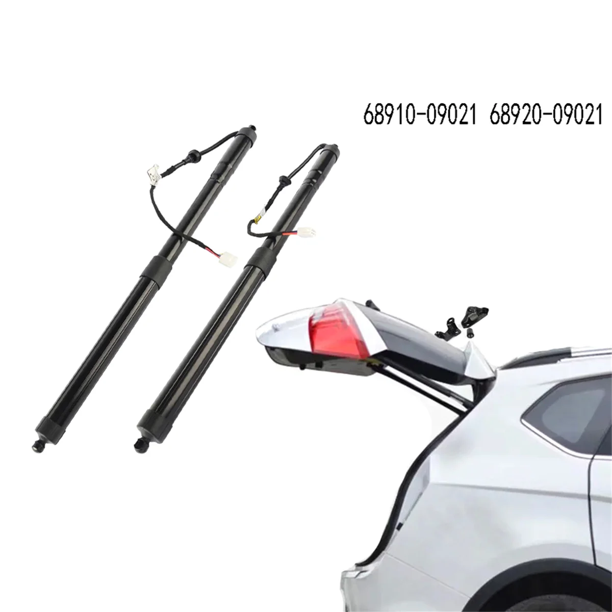 New Power Hatch Lift Support for Toyota Highlander 2014-2021 Electric Tailgate Gas Struts 68910-09021 68920-09021