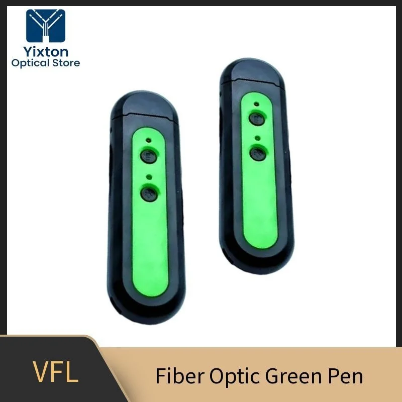 Fiber Optic Green Light Pen Powerful Light Source Stable Illumination Broadband Maintenance Fiber Optic Breakpoint Test Pen FTTH