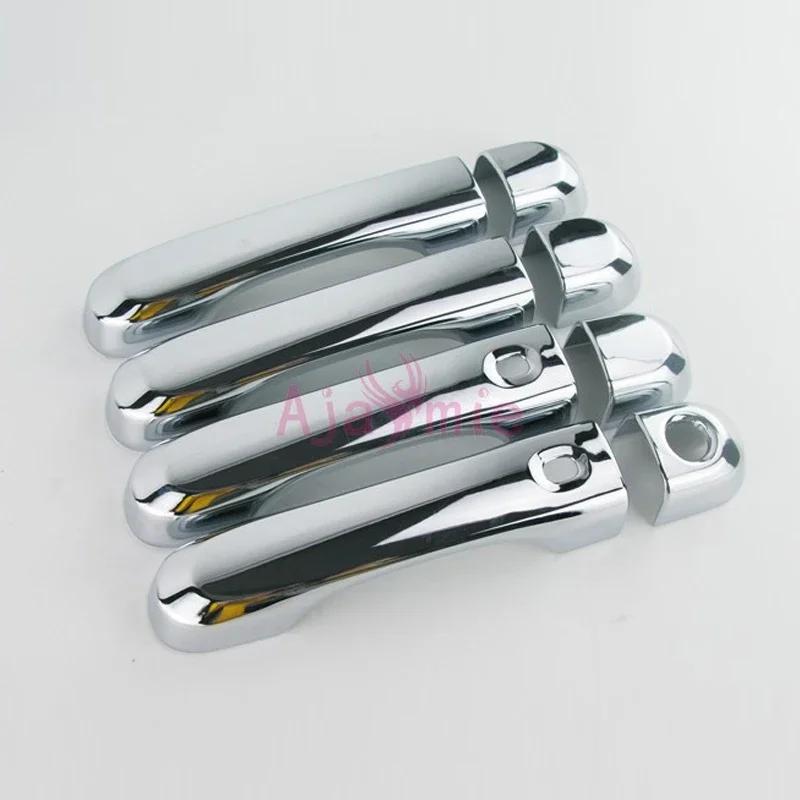 

For Jeep Renegade 2016 2017 2018 Door Handle Cover Interior Trim Panel With Without Smart Hole Chrome Car Styling Accessories