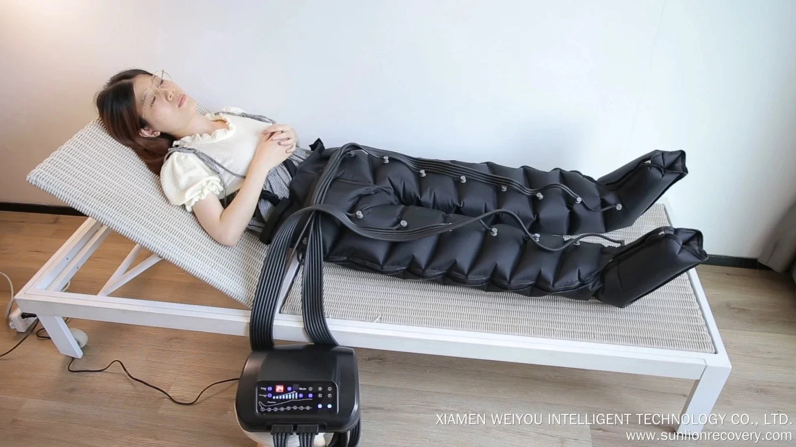 Innovative Sequential Compression Pressotherapy Massage System, Ultimate em Body Contouring e Wellness, 8 Chamber