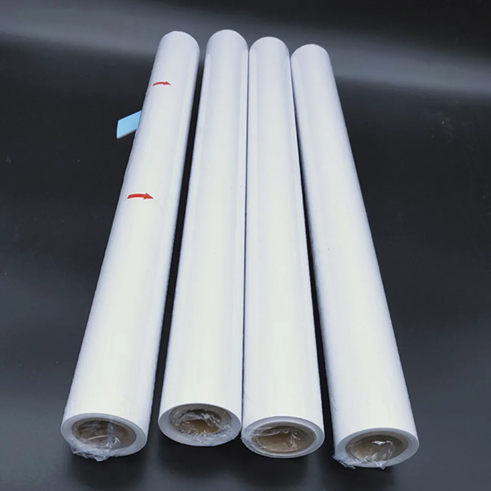 44Cm X 25M Blank Drawing Paper Roll Smooth Heavyweight Sketch Paper for Artists Students Outdoor Use Compatible with Pencils Ink