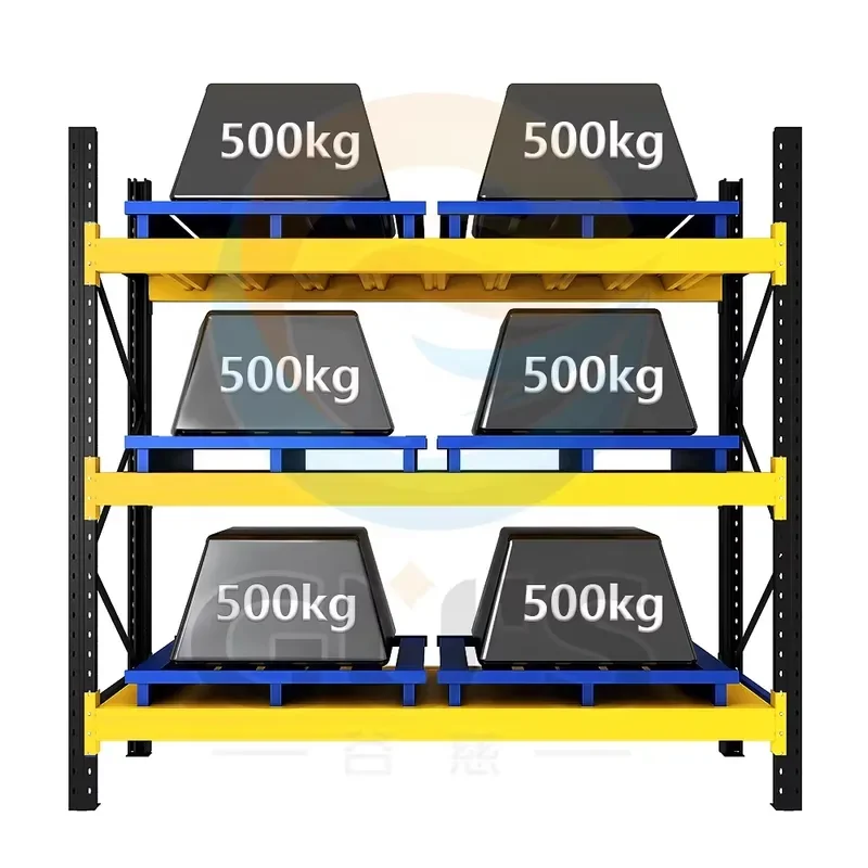 Warehouse Storage Rack Customized Beam and Laminate With Different Thickness