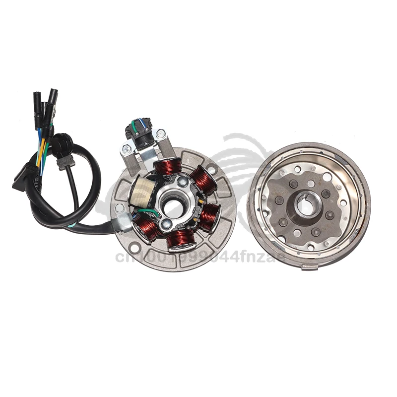 Lifan 140cc Engine Ignition Magneto Stator Magneto Flywheel kit For LF140 140cc 1P55FMJ Horizontal Kick Starter Engines Dirt Pi