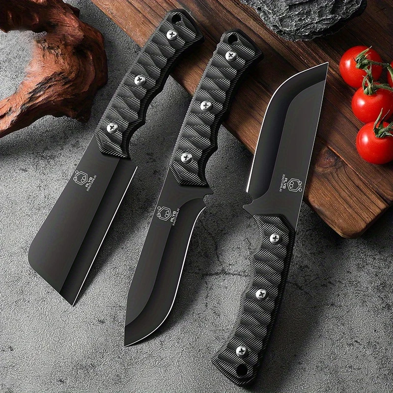 3 piece knife set, high hardne - огляд і ціна Camping Cooking Vegetables