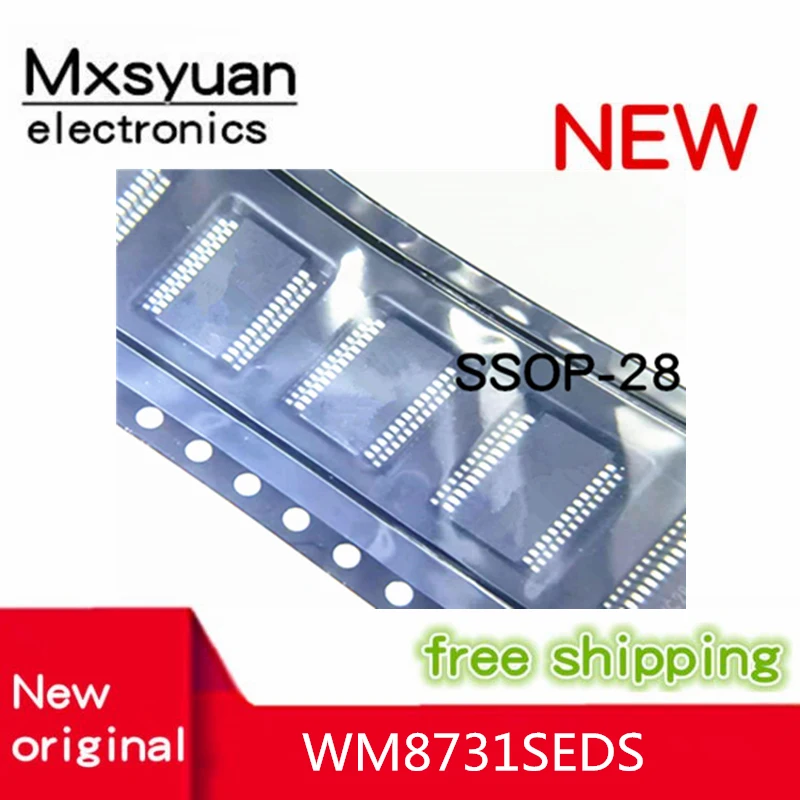 5PCS ~ 20ชิ้น/ล็อต WM8731S WM8731SEDS WM8731SEDS/RV SSOP28ใหม่เดิม