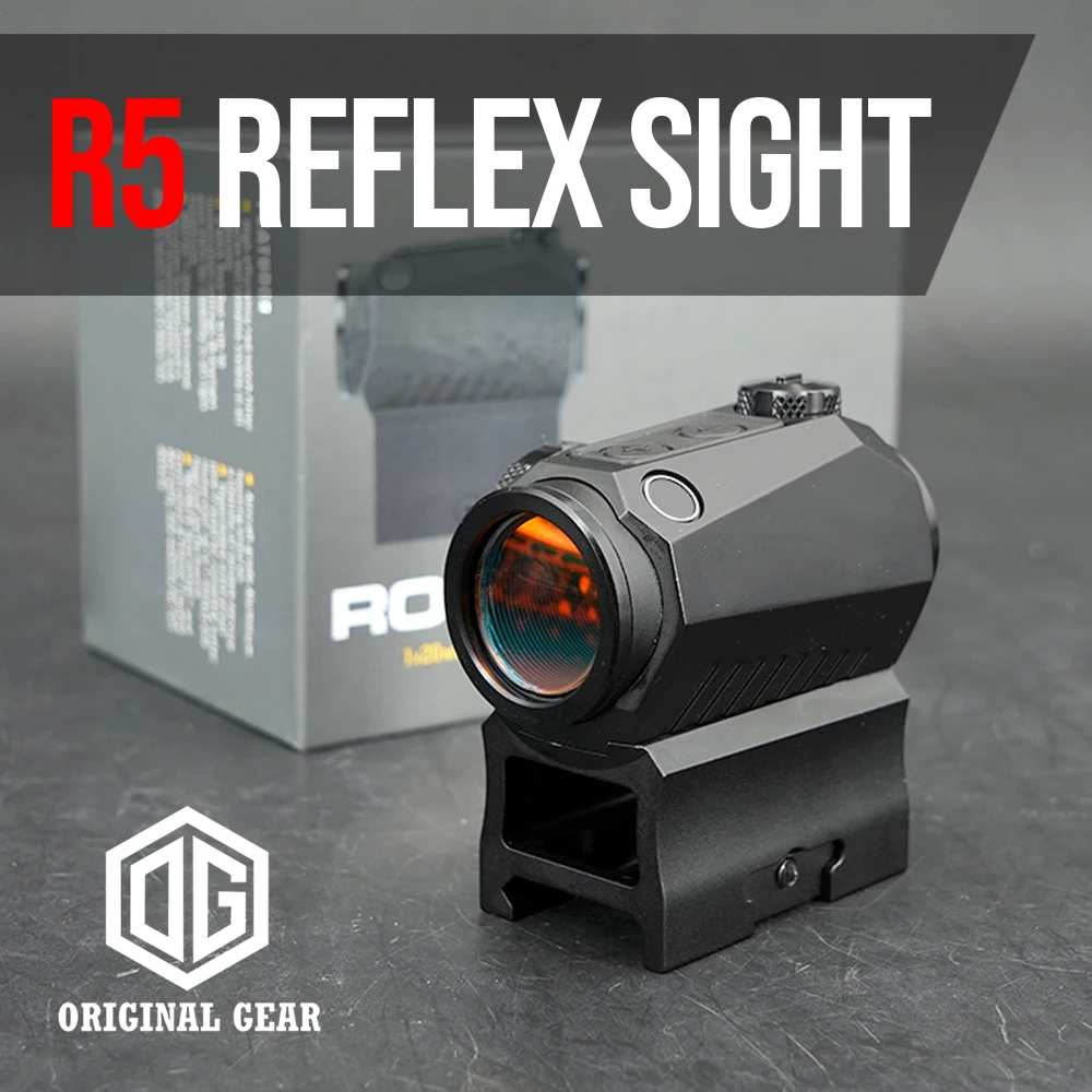 

ROMEO5 1x20mm Compact 2 MOA Red Dot Sight with Height&Base Mount For Picatinny Rail with Original Box High-quality 2024Ver