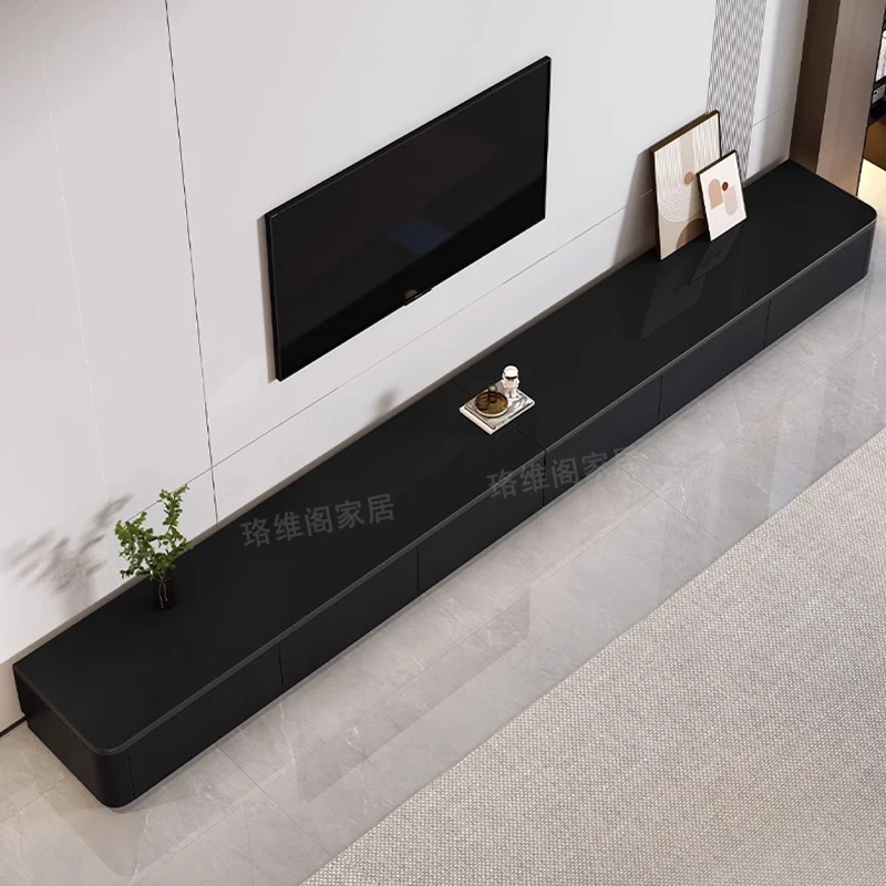 

Wood Mobile Tv Stands Living Room Modern Display Luxury Drawers Designer Storage Tv Table Organizer Muebles Trendy Furniture