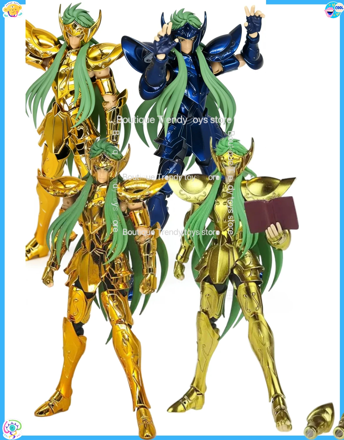 

In Stock JM.MST Model Saint Seiya Myth Cloth EX Aquarius Degel - Gold Lost Canvas/LC Knights of the Zodiac Action Figure