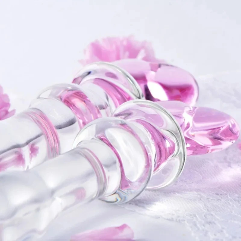 المكونات الشرج الزجاجية الكريستالية للنساء والمثليين - حبات تدليك البروستاتا، تحفيز الشرج المهبلي دسار منتجات الكبار لعبة الجنس #3