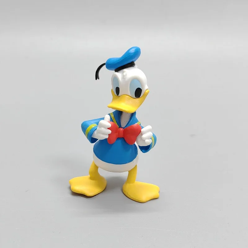 Disney Donald Duck Toy Anime Action Figures Cartoon Cake Decoration Model Doll Kids Baking Accessories Office Desktop Ornament