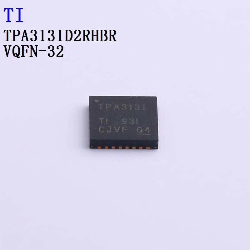 5PCS TPA3131D2RHBR TPA3132D2RHBT TPA3138D2PWPR TPA3140D2PWPR TPA3221DDVR TI Operational Amplifier