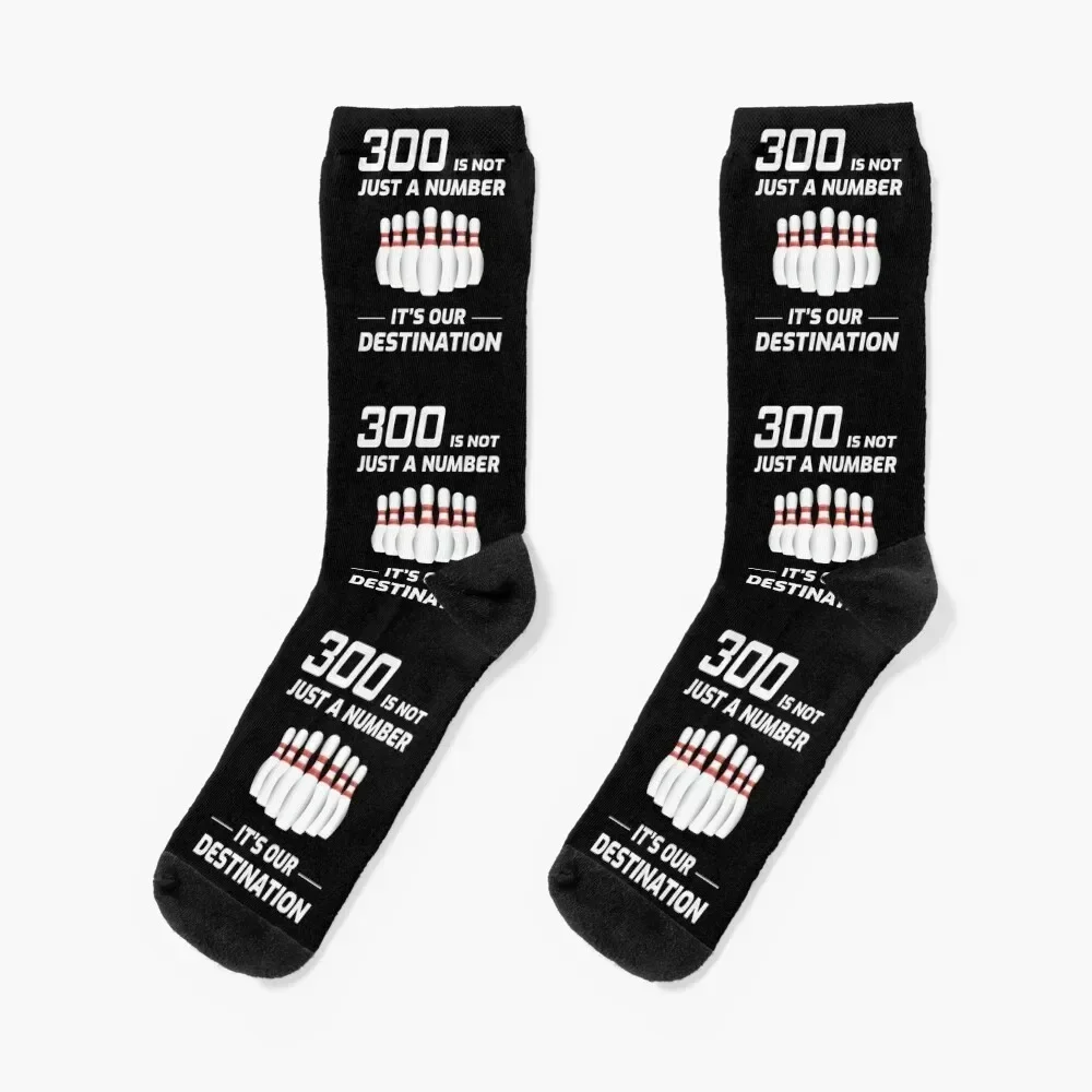 

Bowling Funny Bowler Alley Lovers Gift Socks hockey cartoon kids Socks Woman Men's