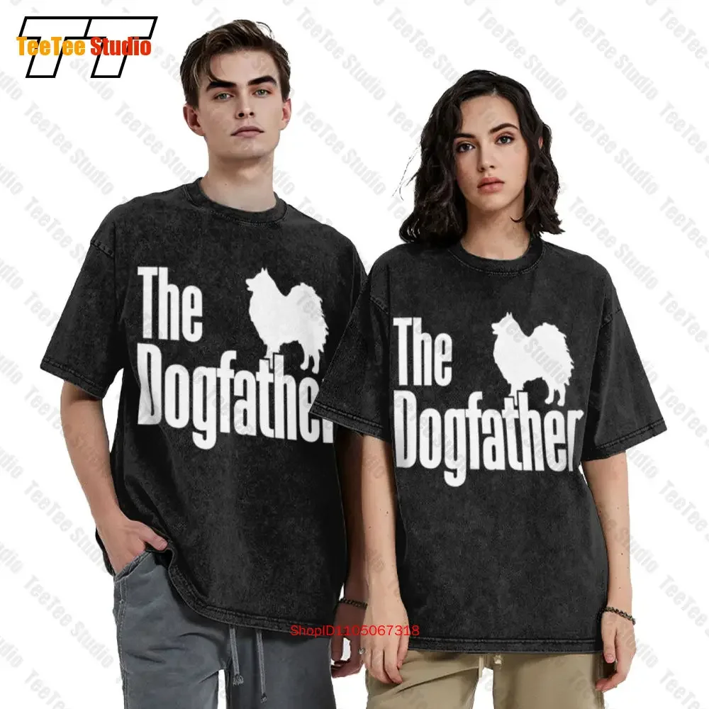 The Dogfather Japanese Spitz Vintage Shirt J5H2