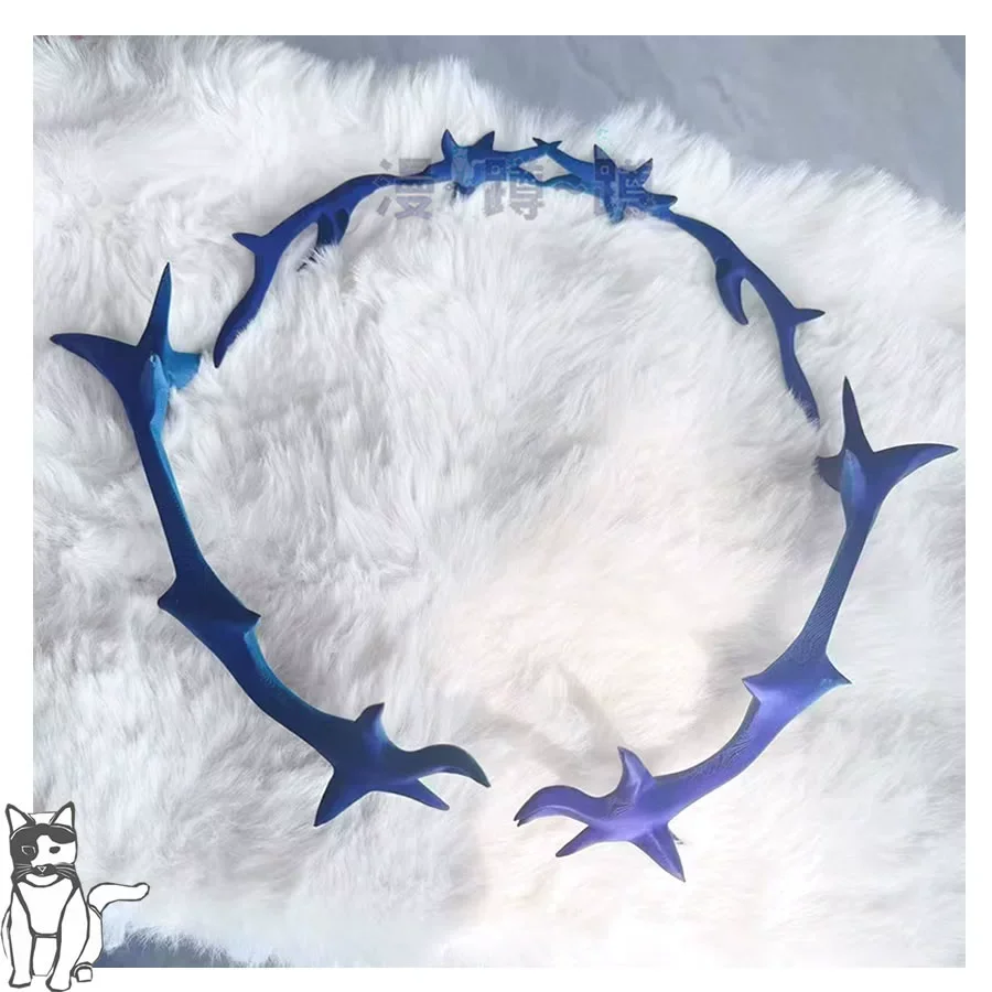 

Wuthering Waves Fleurdelys Cosplay Costume Accessories Halo Props Wig Game Anime Event Women Halloween Con Props