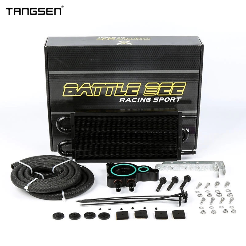 Honda Civic 1.5T 2.4L FK7 FC1 CVT Gearbox Oil Cooler Kit Transmission Oil Cooling Adapter Base Plate Sandwich