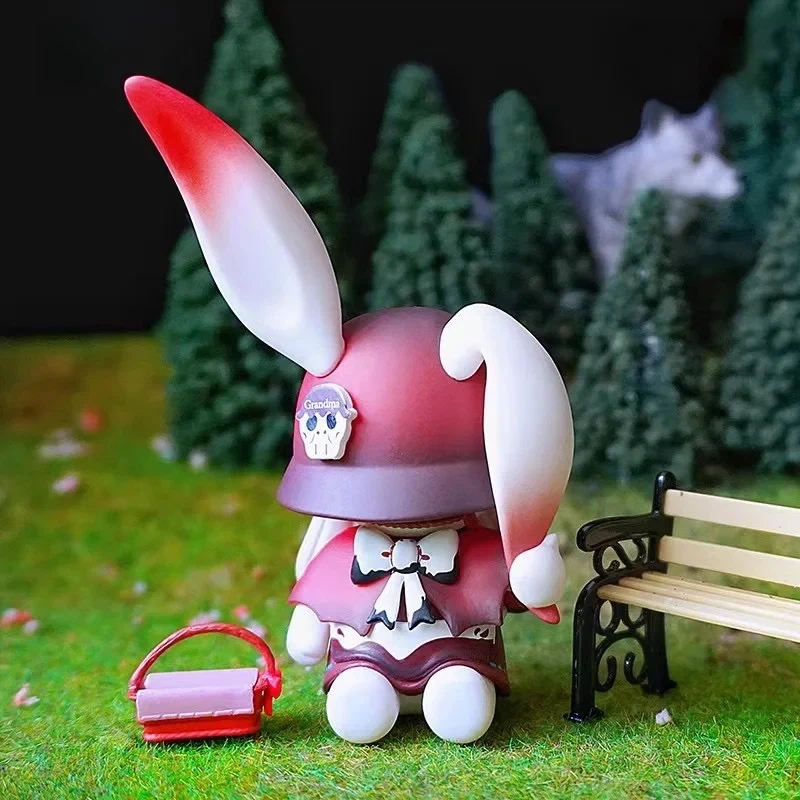 Err Konijn Omgekeerde Sprookje Blind Box Creatieve Leuke Kleine Ornament Office Desktop Ornament Auto Home Decor Leuke Vakantie Geschenken