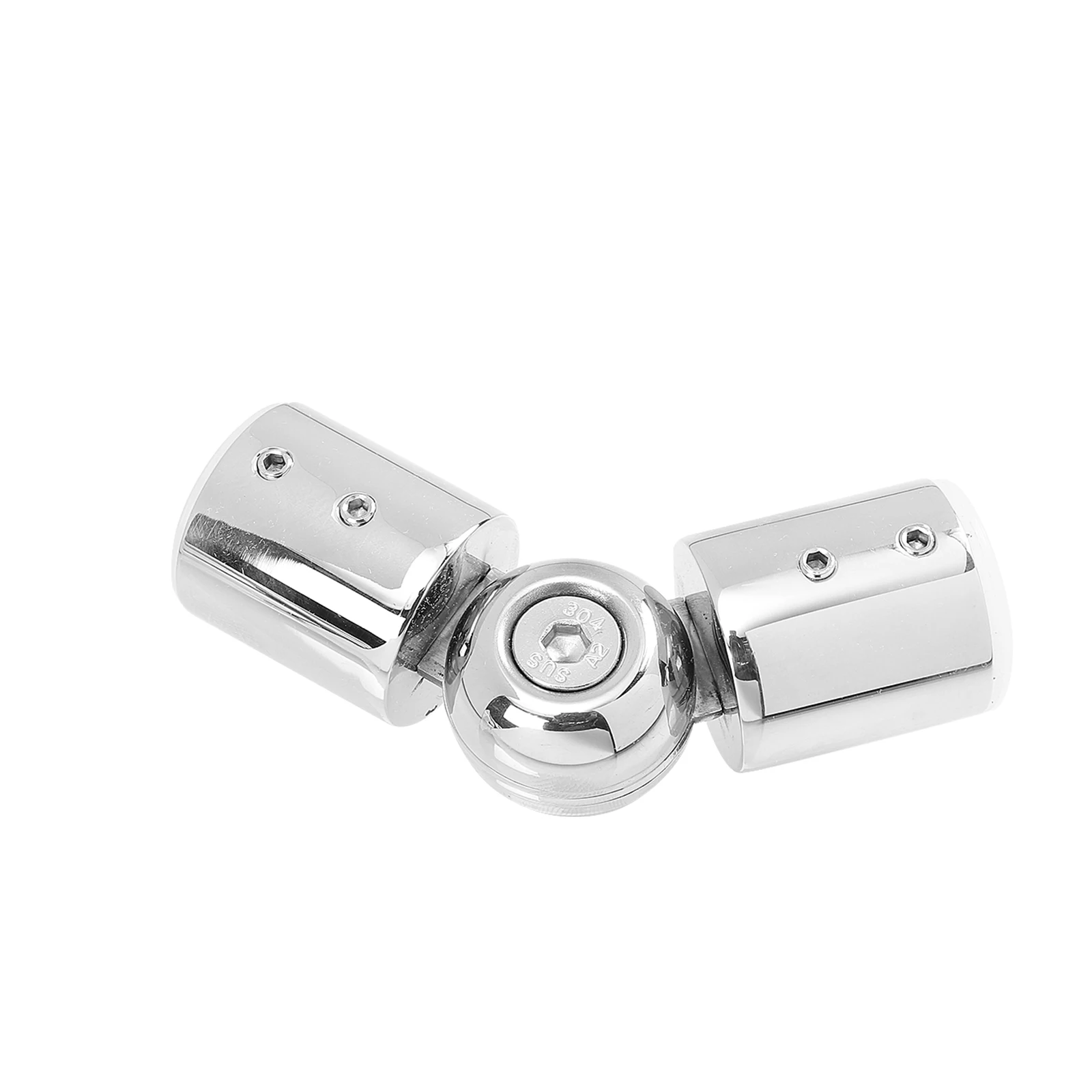 

Stainless Steel 304 Grade Corner Curtain Rod Connector Adjustable 90 to 180 Degrees Smooth Black Fits Bedroom Kitchen Office
