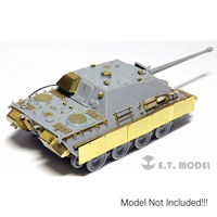ETmodel 1/72 German Jagdpanther Tank Destroyer Early Model Modified Metal Etched Parts for DRAGON Model Accessories