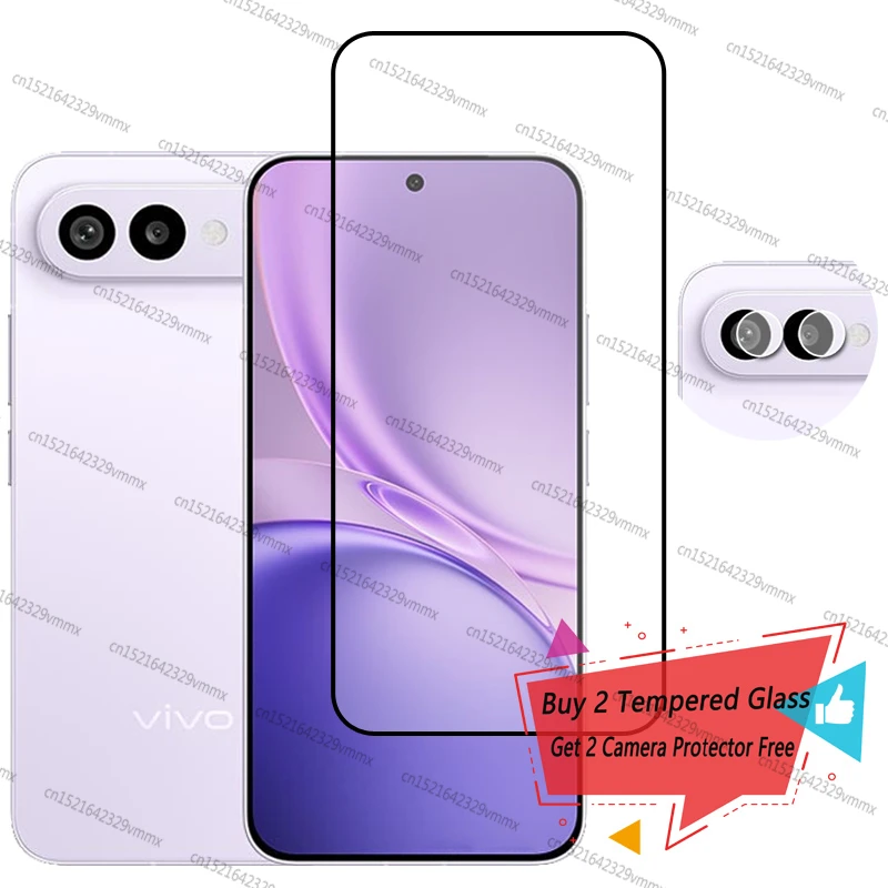 

Full Cover Glue Glass For Vivo X300 FE Screen Protector Tempered Glass For Vivo X300 FE Glass For Vivo X300 FE Camera Lens Film