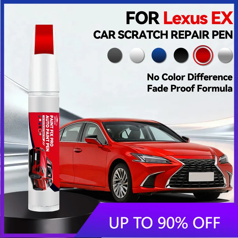 

Инструмент для ремонта лакокрасочного покрытия Lexus EX 1994-2026: Карандаш-корректор для удаления царапин, DIY аксессуары для авто, черный, белый, серебристый (BL)