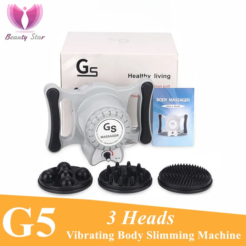 

Portable G5 Vibrating Body Slimming Machine High Frequency Muscle Relieve Slimming Massager Fat Loss Anti Cellulite Device