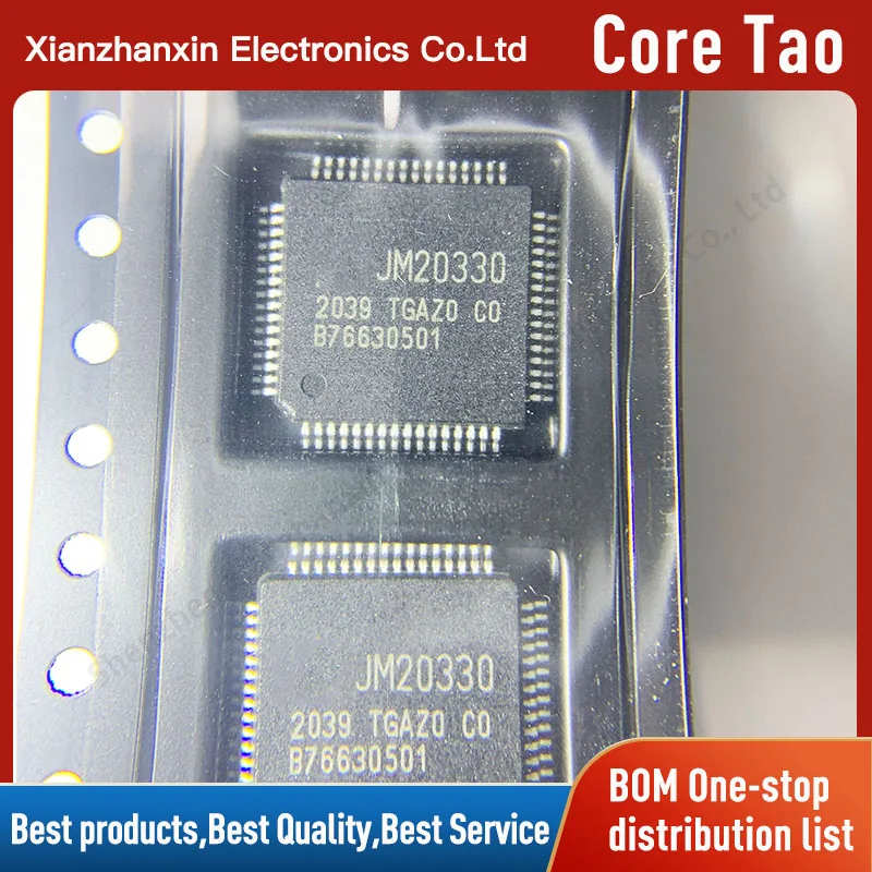 1~5PCS/LOT JM20330 JM20330APC0-TGCA 20330 TQFP64 Microcontroller IC chips in stock