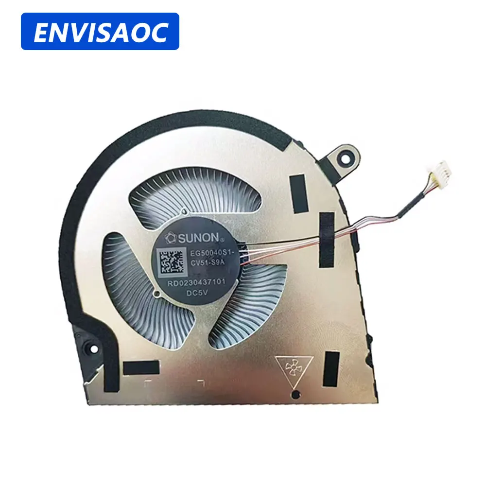 For Dell Latitude 7640 7440 2023 13th CPU Laptop CPU GPU Cooling Fan Heatsink Fan Cooler 021KT2 0M4MY0 EG50040S1-CV51-S9A
