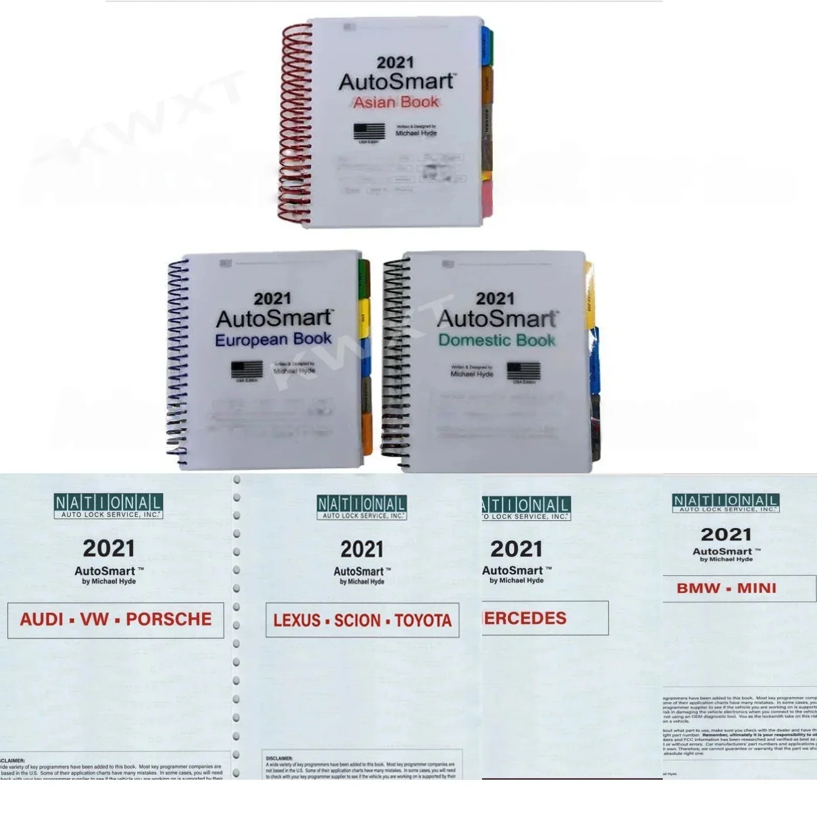 2021 AutoSmart Tool for European Repair Manual Domestic Cars Trucks Asian Instraction Service for Transponders Lock Smith