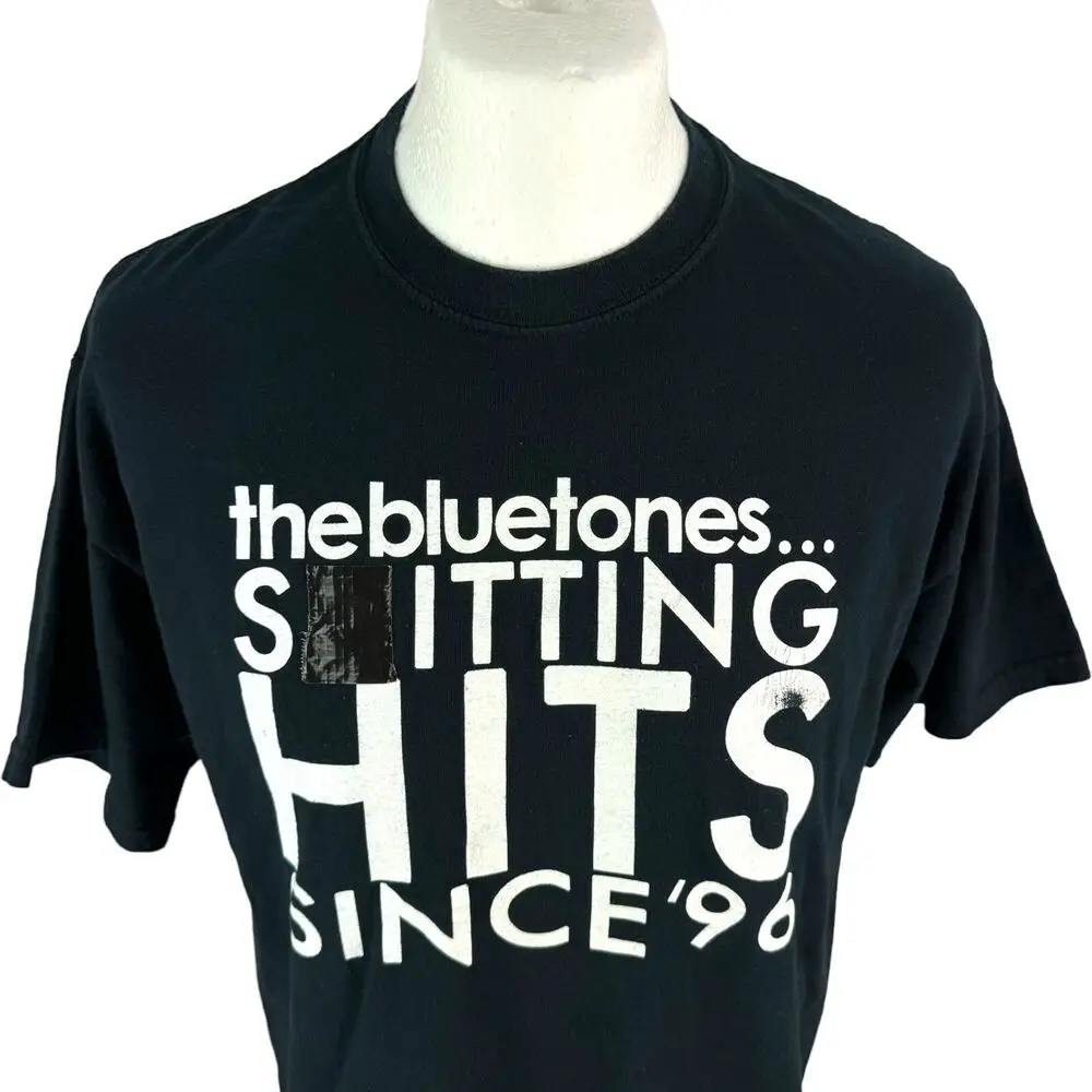 Bluetones T Shirt Large Black Band Indie Britpop T Shirt Concert Tour L