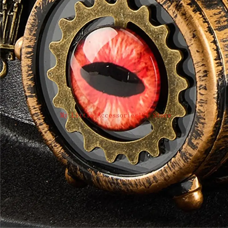 زي Steampunk لنظارات الرأس أحادية العين، ملحقات قرصان الهالوين، قبعة الحفلات تحت عنوان للرجال والنساء #3