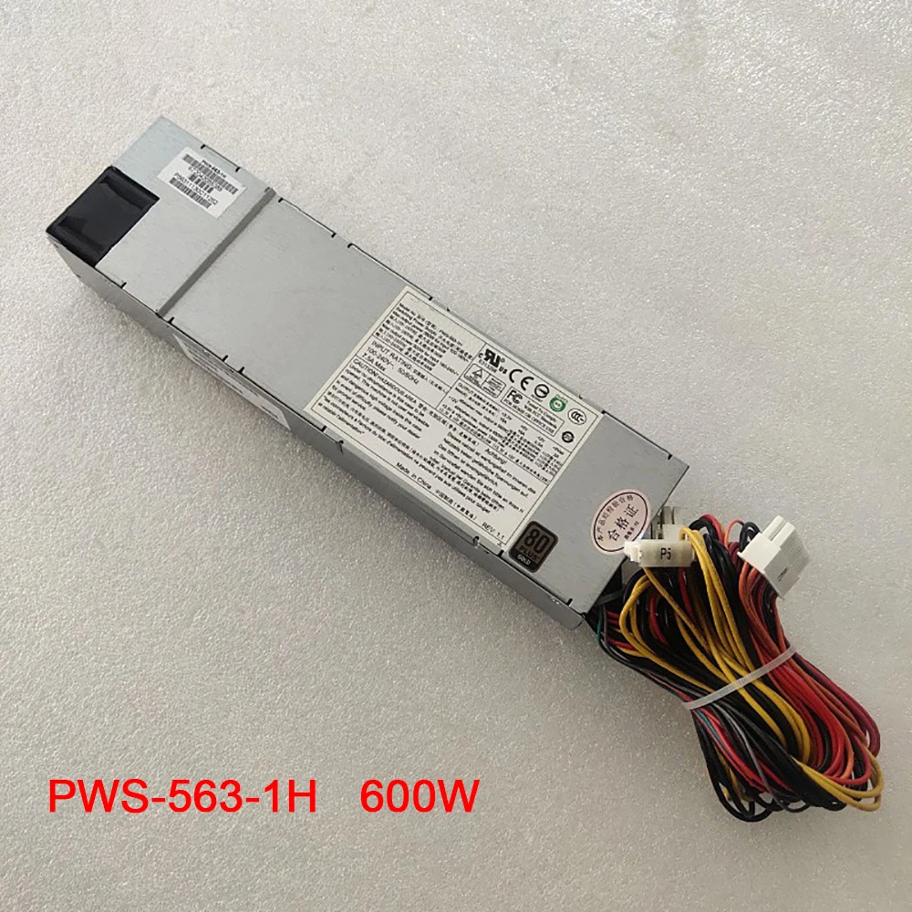 PWS-563-1H 600W 1U For Supermicro Server Industrial Control Equipment Power Supply