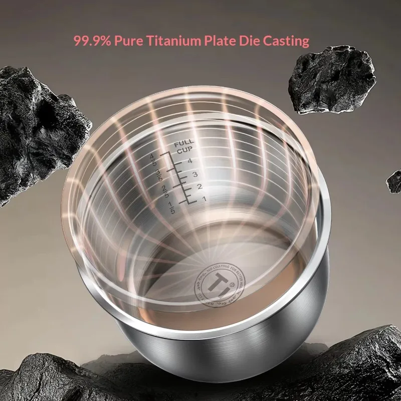 Beicong smart rice cooker alloy inner pot rice soup separation household 1-2 people mini rice cooker thermal insulation plastic