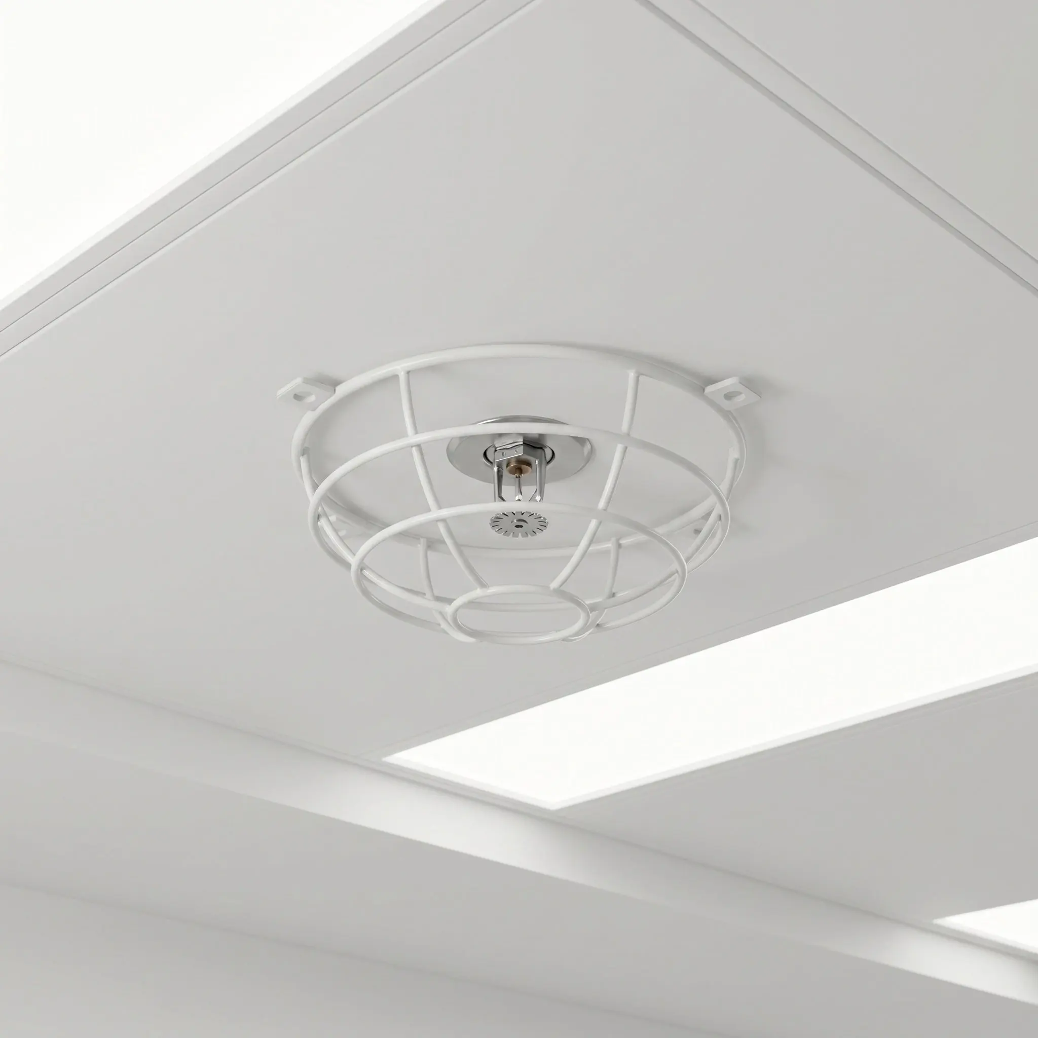 

Metal Fire Sprinkler Head Protector Cover Stainless Steel Sprinkler Guard Cage for Fire Protection Upright Pendant Horizontal