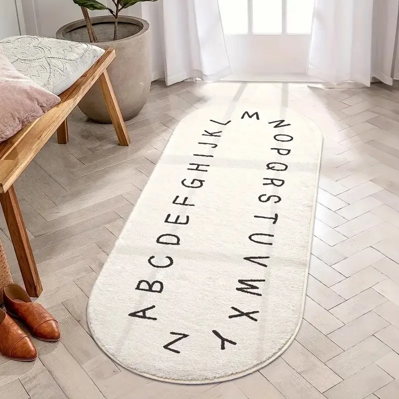 

MiRcle Sweet Area Rugs Soft Fluffy Bathmat Anti-Skid Perfect for Bedroom Bathroom Decor Carpet Fashion Design Skin-Friendly