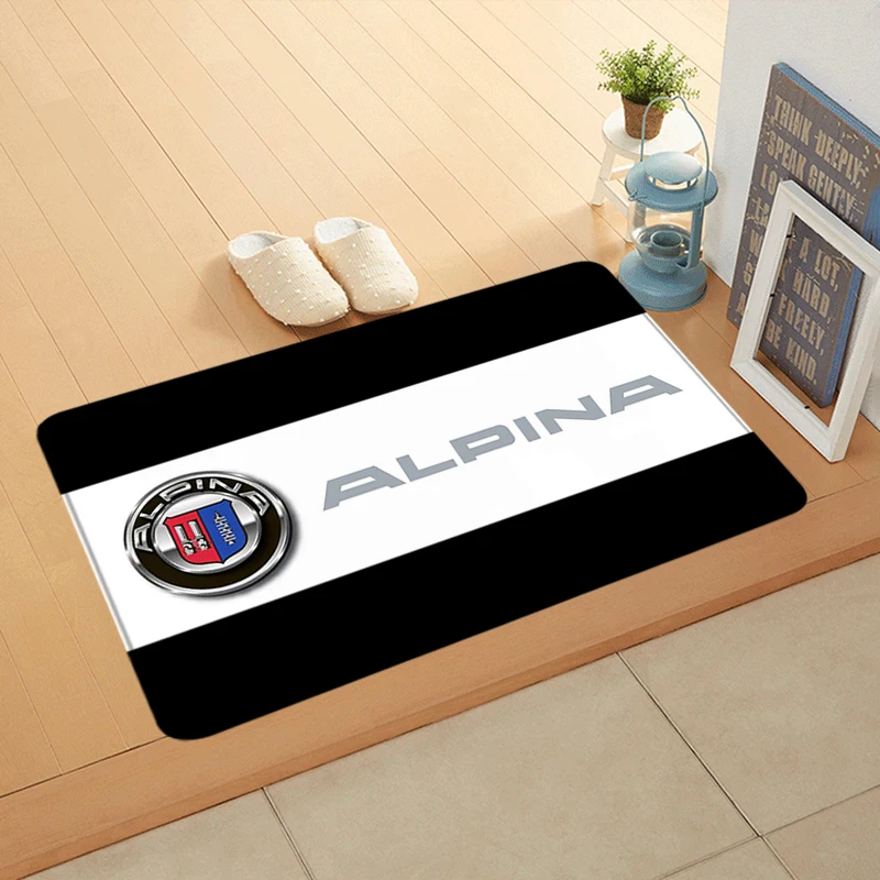 الداخلية الكلمة حصيرة الفانيلا ممسحة A-Alpinas عدم الانزلاق القدم البساط للمدخل المطبخ السجاد غرفة نوم السرير الحصير ديكور المنزل #2