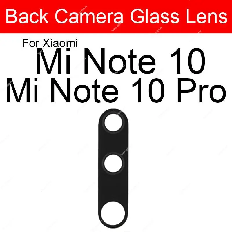 For Xiaomi Mi Note 10 9 CC9 9T Pro 9Lite 9Se CC9e Mi 10 10T Pro Lite Ultra Youth 5G Rear Back Camera Glass Lens Adhesive Sticker