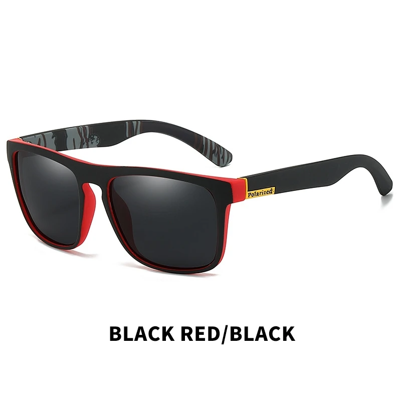 Mode Vintage Quadrat Polarisierte Sonnenbrille Männer Frauen Fahren Angeln Luxus Marke Designer Sonnenbrille Fahrer Brillen UV400