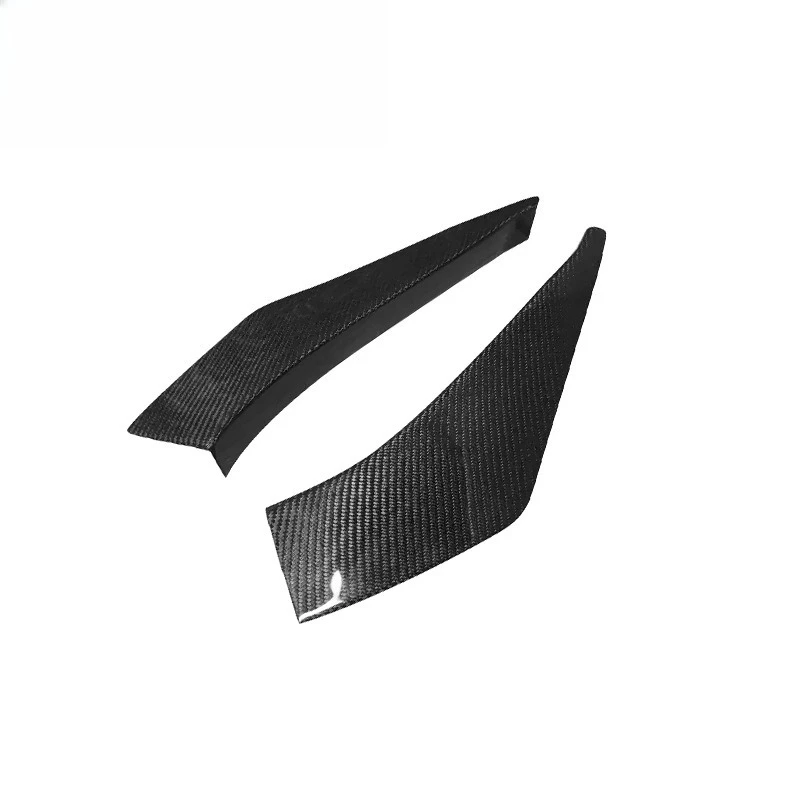 Carbon fiber front bar air knife spoiler fender auto parts