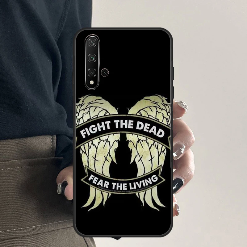 The Walking Dead Daryl Dixon Wings For Huawei Nova 12i 12s 7i 8i 11i 9 10 SE Y91 Y90 Y60 Y70 Y72 Y61 P30 P40 Lite P60 Pro Case