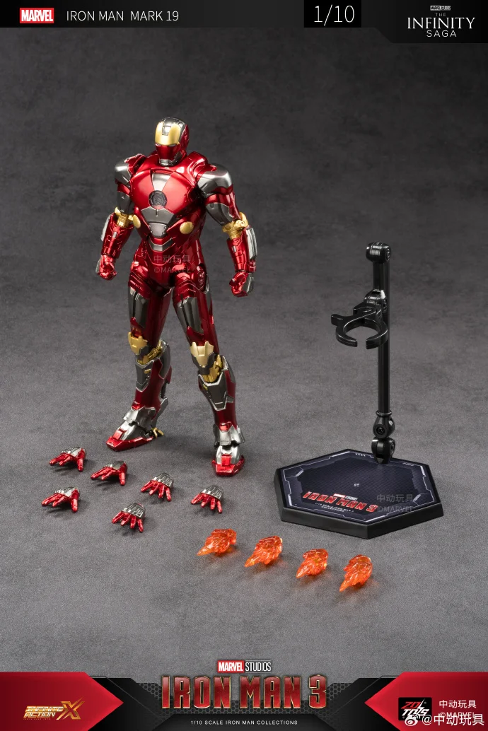 オリジナル ZDDTS 1/10 比率 アベンジャーズ アイアンマン マーク 27