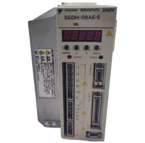 

Japan Original New 0.8KW 3PH 0~230V 5.7A Servo Amplifier SGDH-08AE-SY202-E