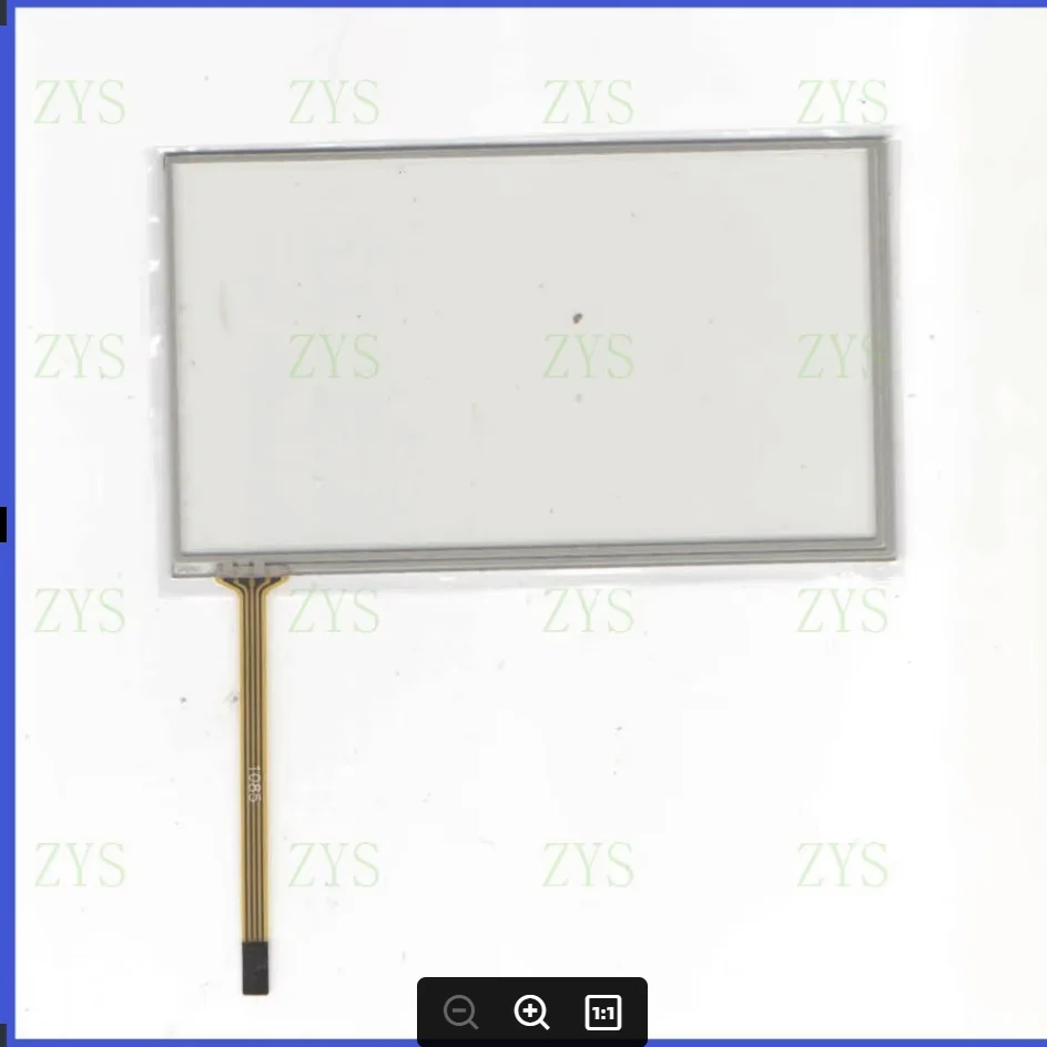 For AVH1580DVD Pioneer 6inch 4-wire resistive touch panel for Car DVD, GPS Navigator screen glass AVHP-1580DVD